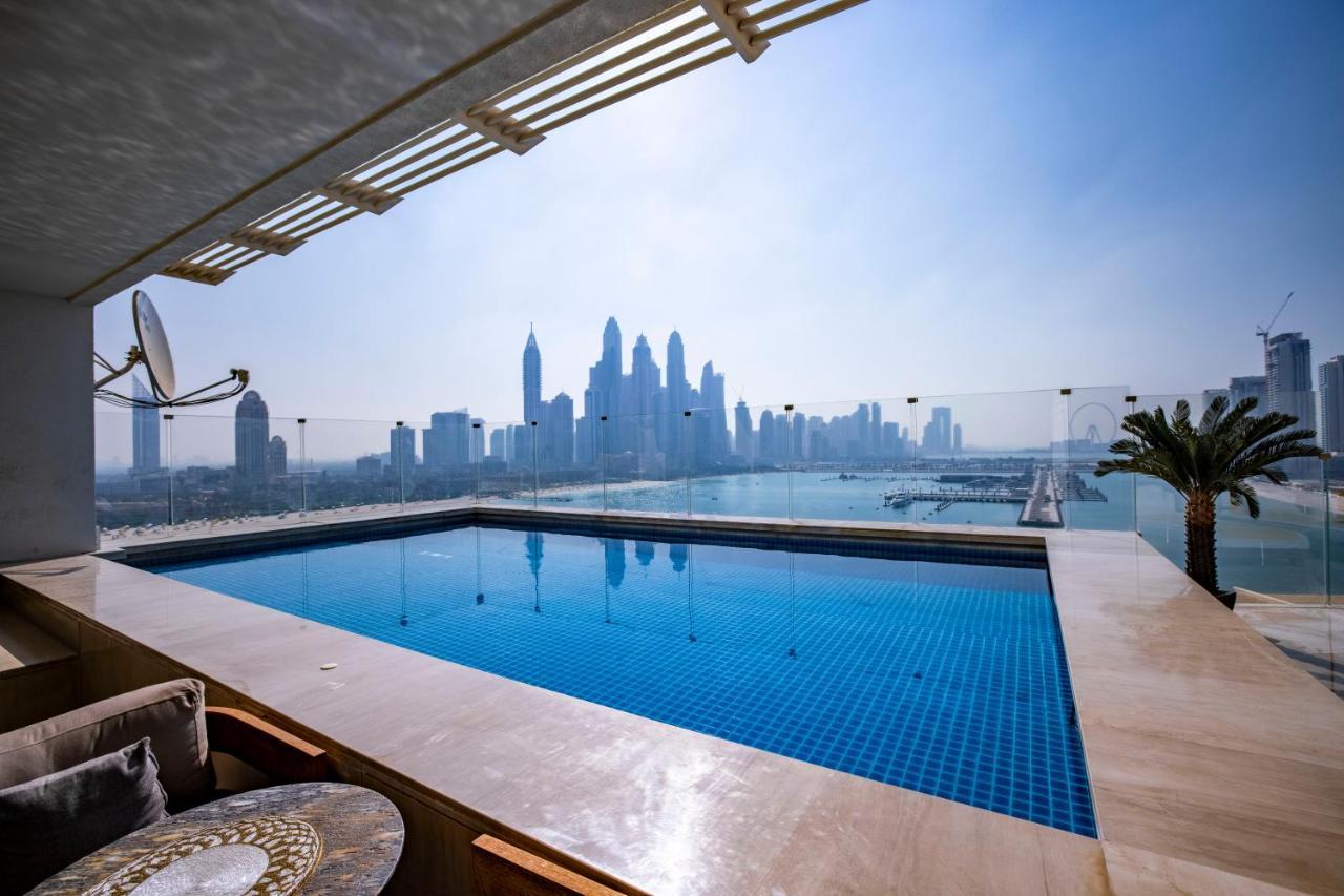 Five Palm Jumeirah 2Br Luxury Penthouse , Full Marina See View With Private Pool Дубай Екстериор снимка