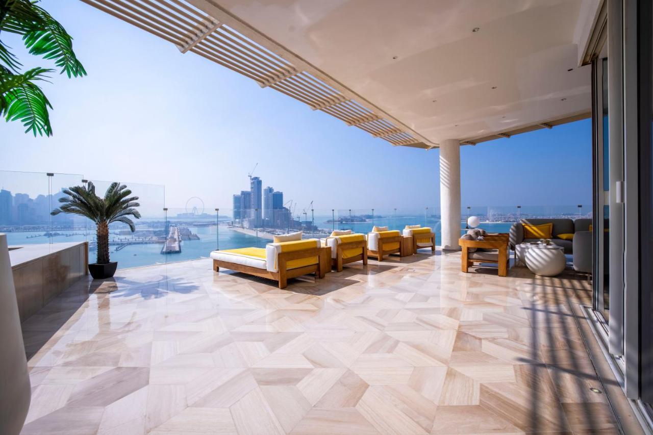 Five Palm Jumeirah 2Br Luxury Penthouse , Full Marina See View With Private Pool Дубай Екстериор снимка