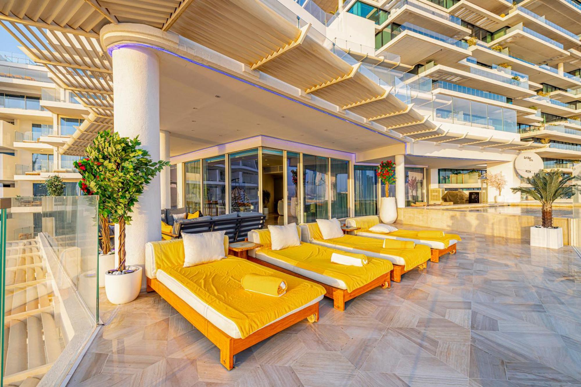 Five Palm Jumeirah 2Br Luxury Penthouse , Full Marina See View With Private Pool Дубай Екстериор снимка