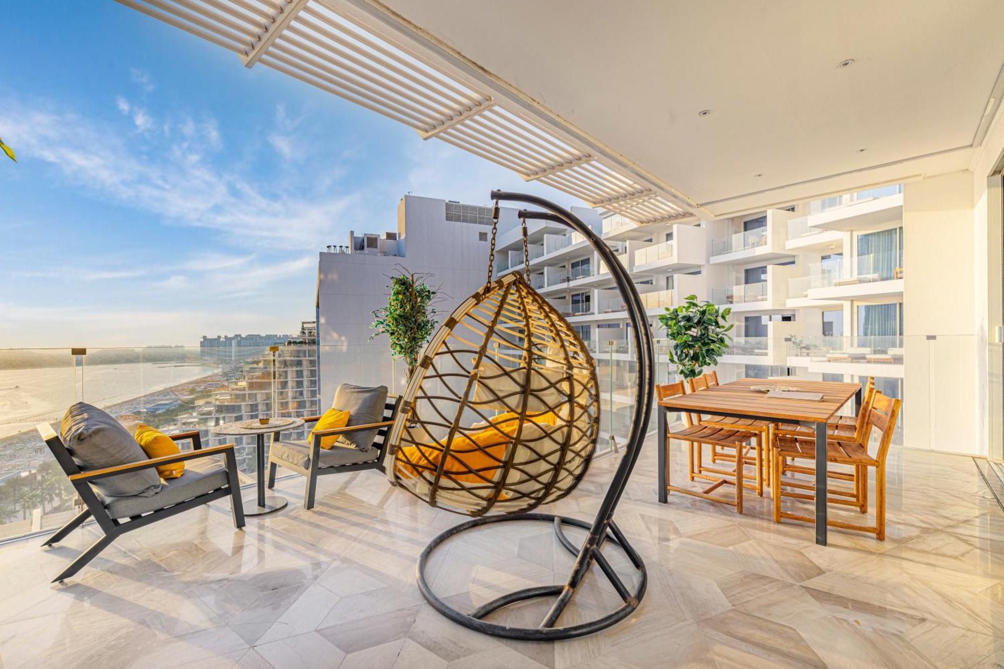 Five Palm Jumeirah 2Br Luxury Penthouse , Full Marina See View With Private Pool Дубай Екстериор снимка