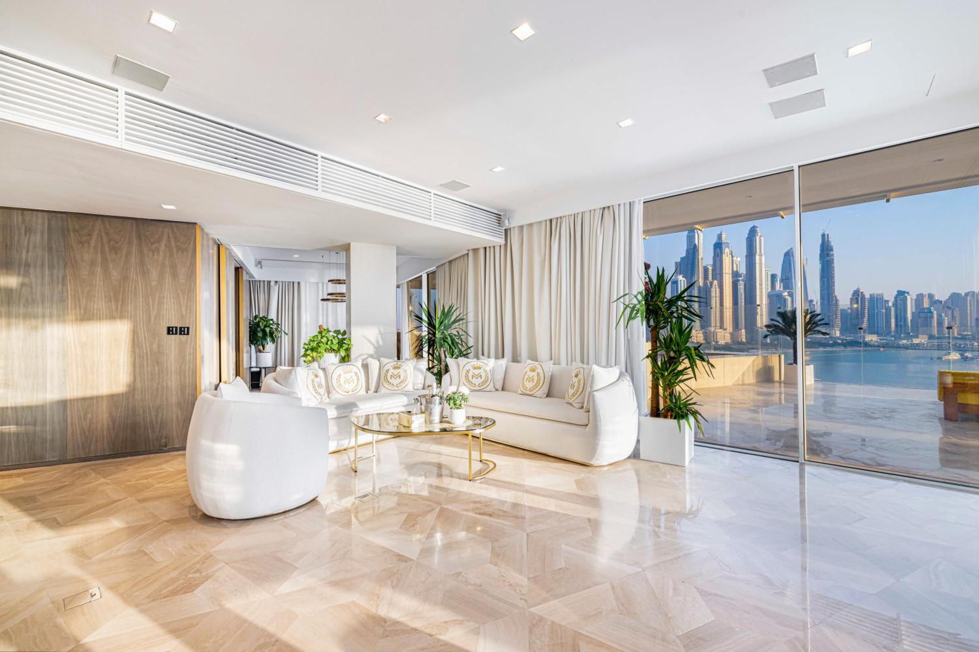 Five Palm Jumeirah 2Br Luxury Penthouse , Full Marina See View With Private Pool Дубай Екстериор снимка